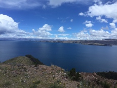 First view of Titicaca